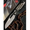 Нож складной MicroTech MCT210T12APPMFL MSI Ram-Lok, Serrated Blade, Flag Handle Нож складной MicroTech MCT210T12APPMFL MSI Ram-Lok, Serrated Blade, Flag Handle