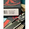 Нож закладной MicroTech MCT210T2PMBK MSI Ram-Lok, Part Serrated Black Blade