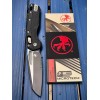 Нож закладной MicroTech MCT210T2PMBK MSI Ram-Lok, Part Serrated Black Blade