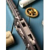 Нож закладной MicroTech MCT210T2PMBK MSI Ram-Lok, Part Serrated Black Blade