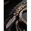 Нож складной MicroTech MCT210T2PMCWCZ4 MSI Ram-Lok, Black PartSerrated Blade, Claw Camo Handle