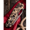 Нож складной MicroTech MCT210T3PMCWCZ4 MSI, Serrated Black Blade, Claw Camo Handle Нож складной MicroTech MCT210T3PMCWCZ4 MSI, Serrated Black Blade, Claw Camo Handle