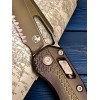 Нож складной MicroTech MCT210T3PMFBO MSI Ram-Lok, Serrated Blade, Bazooka Handle