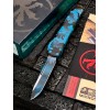 Нож складной MicroTech MCT2311TQCS Auto UTX-85, Blue Camo Handle