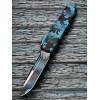 Нож складной MicroTech MCT2311TQCS Auto UTX-85, Blue Camo Handle