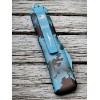 Нож складной MicroTech MCT2311TQCS Auto UTX-85, Blue Camo Handle