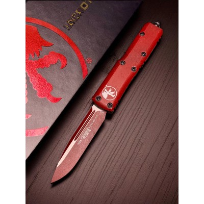 Нож складной MicroTech MCT2311WCM UTX-85, Weather Crimson