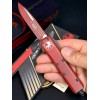 Нож складной MicroTech MCT2311WCM UTX-85, Weather Crimson