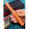 Нож складной MicroTech MCT2311WOR UTX-85, Weathered Orange Handle