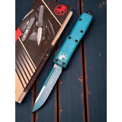 Нож складной MicroTech MCT2311WTQ UTX-85, Weathered Handle