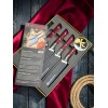 Набор ножей MicroTech MCT3600B10SETMR Steak Set, Titanium - G10 Merlot Handle Набор ножей MicroTech MCT3600B10SETMR Steak Set, Titanium - G10 Merlot Handle