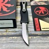 Нож складной MicroTech MCT70311 Hera, Part Serrates M390 Blade, Black Handle