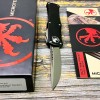 Нож складной MicroTech MCT70311AP Auto Hera,  Apocalyptic Blade, Black Handle