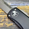 Нож складной MicroTech MCT70311AP Auto Hera,  Apocalyptic Blade, Black Handle