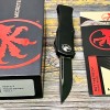 Нож складной MicroTech MCT7031T Auto Hera, DLC Blade, Black Handle