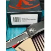 Нож складной MicroTech MCT7032T Hera, Black Part Serrated Blade