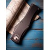 Нож складной MicroTech MCT7032T Hera, Black Part Serrated Blade