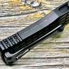 Нож складной MicroTech MCT7032TFRS Hera, Black M390 Blade, Black Frag Handle