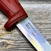 Нож Morakniv Basic 511 углеродистая сталь, красный