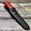 Нож Morakniv Basic 511 углеродистая сталь, красный