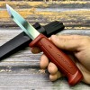 Нож Morakniv Basic 511 углеродистая сталь, красный