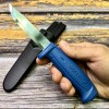 Нож Morakniv Basic 546, нержавеющая сталь, синяя ручка