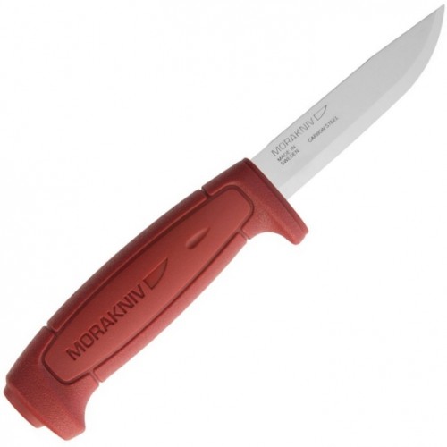 Нож Morakniv Basic 511 углеродистая сталь, красный
