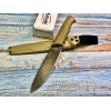 Нож Mr. Blade MB101 OWL Black Stonewash, Olive Handle