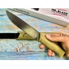 Нож Mr. Blade MB103 OWL-B Black Stonewash, Olive Handle