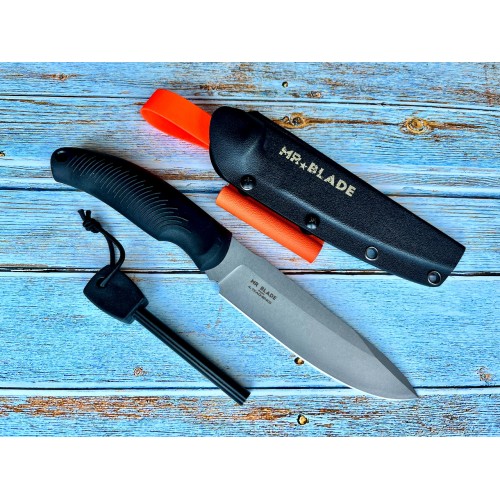 Нож Mr. Blade Orca Orange + огниво