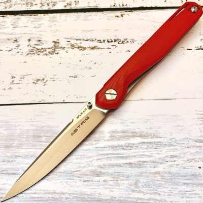 Нож складной Mr. Blade ASTRIS, D2 Blade, Red Handle