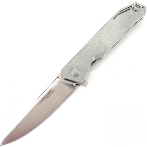 Нож складной Mr. Blade KEEPER, M390 Blade, Titanium Handle