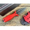 Нож N.C. Custom GRAVE, Red G10 Handle, Limited Edition