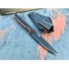 Нож N.C. Custom Viper, BlackWash Blade, Black Red Handle