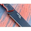 Нож N.C. Custom Viper, BlackWash Blade, Black Red Handle