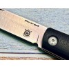 Нож складной Северная Корона NC500-A10/G10BK Fin-Track, AUS 10 Blade, G10 Handle