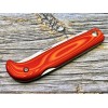 Нож складной Северная Корона NC500-A10/G10RD/OR Fin-Track, AUS-10 Blade, Red - Orange G10 Handle