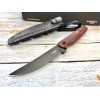 Нож N.C. Custom Scar, BlackWash Blade, Red Handle