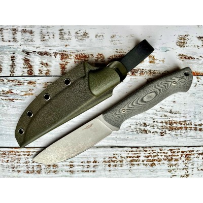 Нож N.C. Custom Pride, StoneWash Blade, Micarta Handle