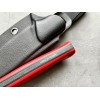 Нож N.C. Custom Pride, D2 BlackWashed Blade, Red Handle