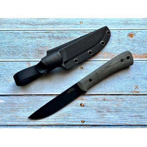Нож N.C. Custom Camper, BlackWash Blade