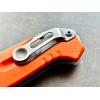 Нож складной N.C. Custom NCC200-SW/OR Ultras-F StoneWash Blade, Orange Handle