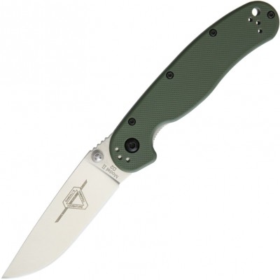 Нож складной Ontario Rat II, D2 Blade, OD Handle