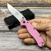Нож складной Ontario Rat II Folder, Pink Handle