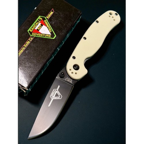 Нож складной Ontario ON8862BONE Rat II, Black Blade, Ivory Handle Нож складной Ontario ON8862BONE Rat II, Black Blade, Ivory Handle