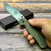 Нож складной Ontario Rat 1 Folder, D2 Blade, OD Green