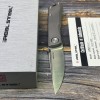 Нож складной RealSteel RS7071 Luna, N690 Blade, Gray Titanium Handle