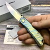 Нож складной RealSteel RS7071TC08 Luna, N690 Blade, Wind of Change Titanium Handle