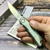 Нож складной RealSteel RS7082 Luna Eco, K110 Blade, Stonewash Handle