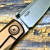 Нож складной RealSteel RS7084 Luna Eco, K110 Blade, Bronze Handle
